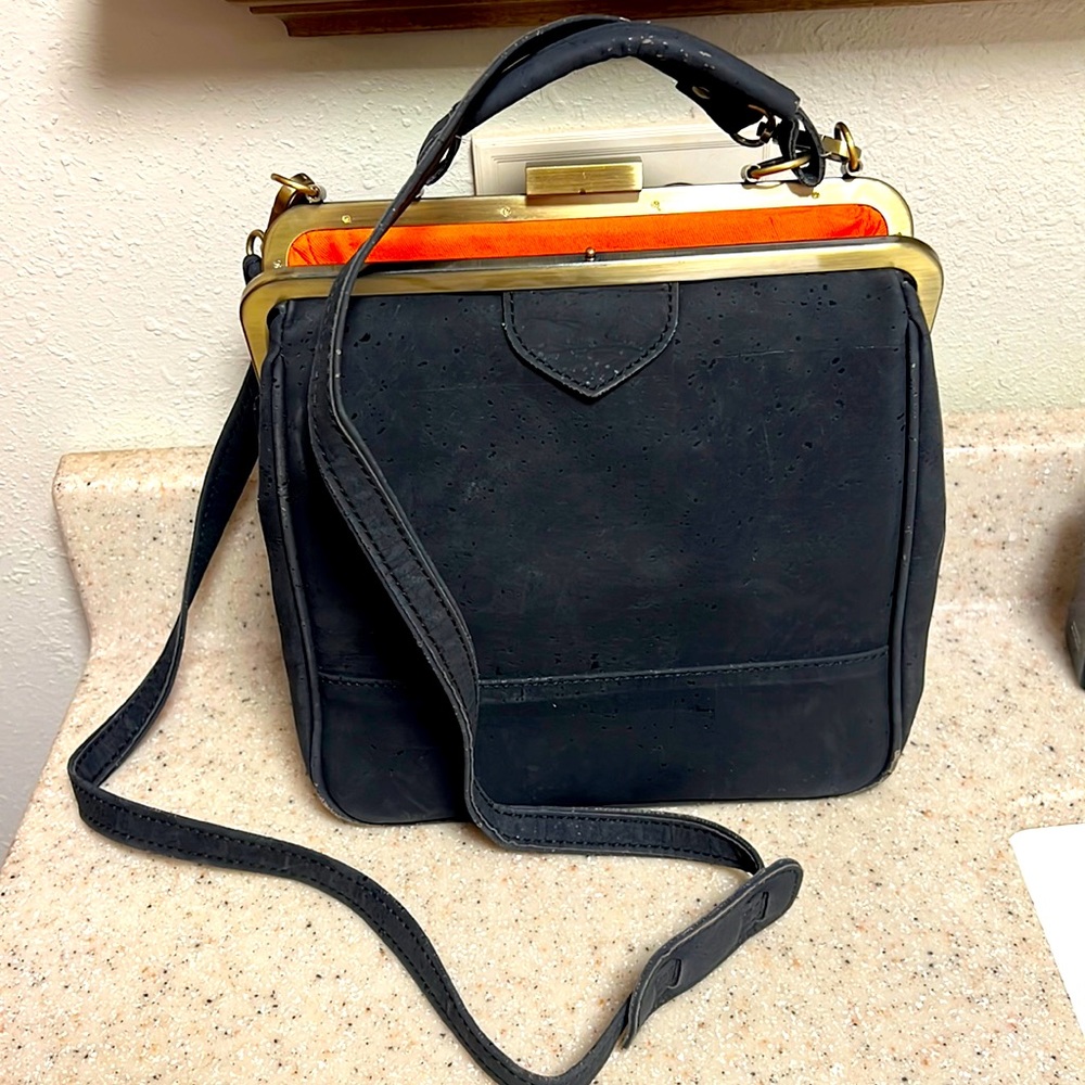 Black Bebebark crossbody purse